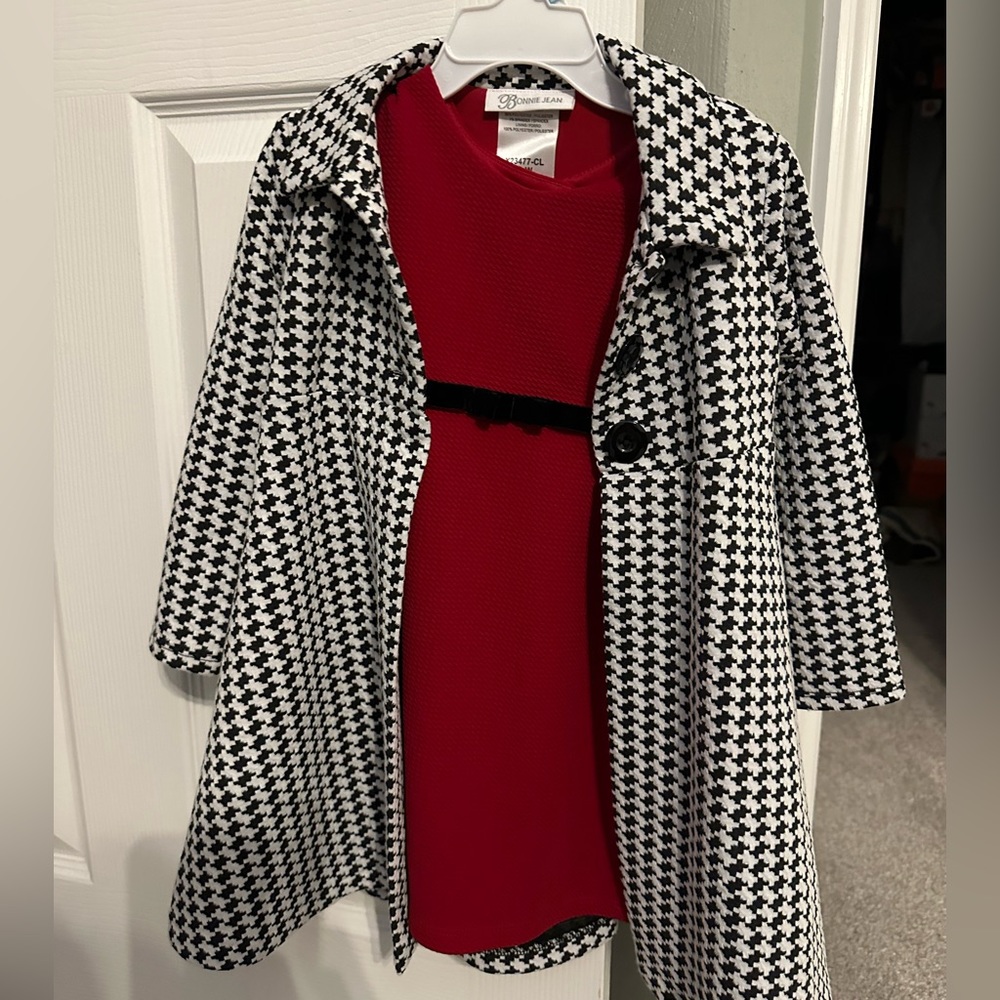 Toddler Bonnie Jean Dress & Coat